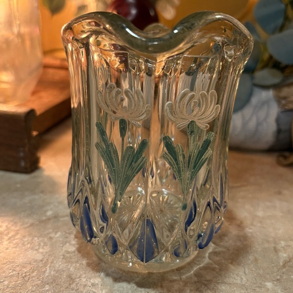 Antique Heisey Glass Peerless Colonial Small Pitcher - Picture 4 of 8